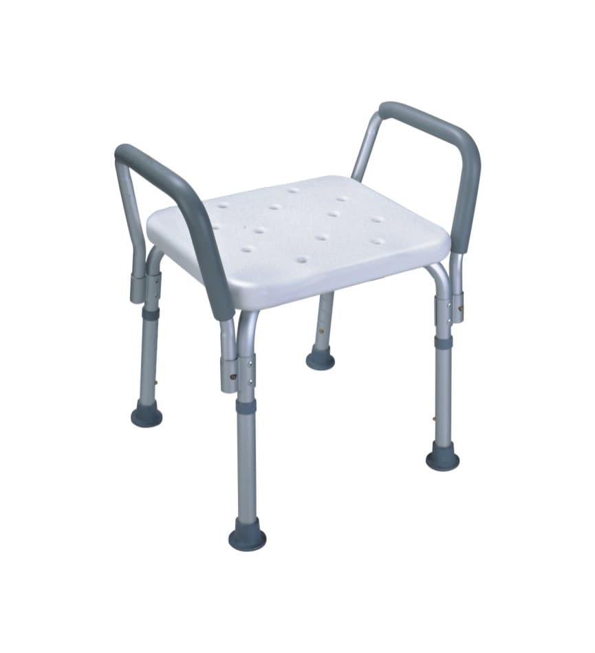 Adjustable Height Bath and Shower Seat Top Rated Shower Bench Lightweight Shower Stool Shower Chair Shower Bench Bathing Bench