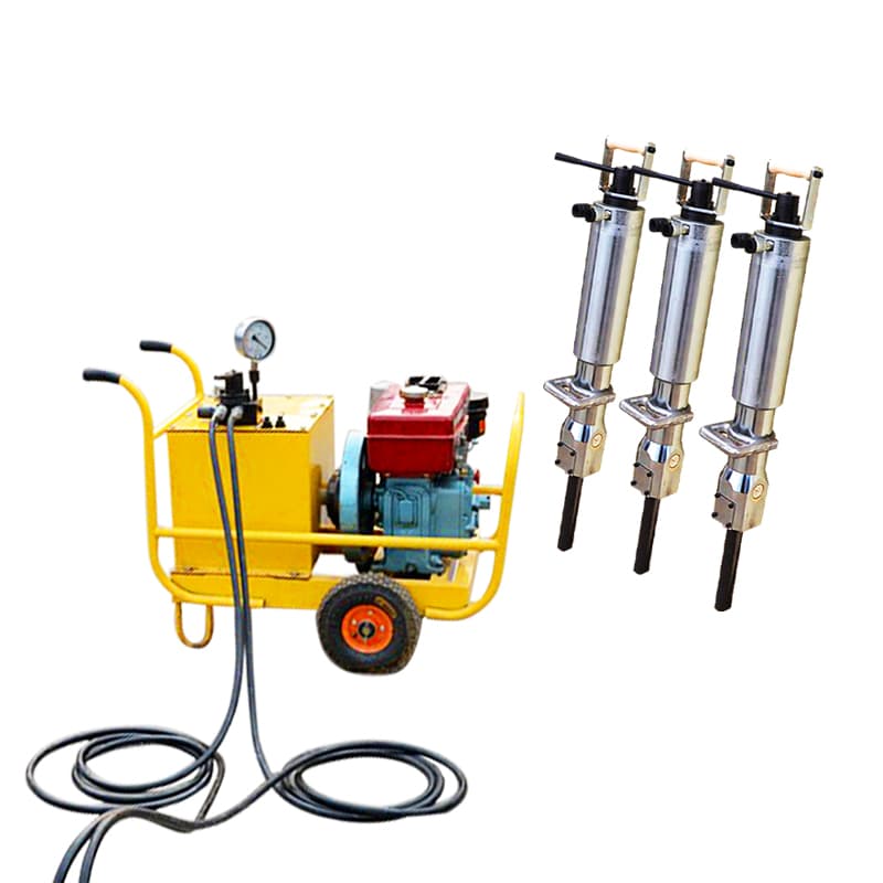 Compact Powerful Concrete Splitter for Outdoor Engineering Project