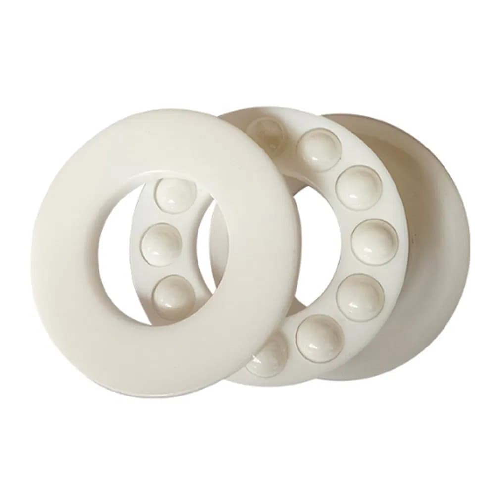 Zro2 Bearing 51105 Size 25*42*11mm Zirconia Ceramic Thrust Ball Bearing