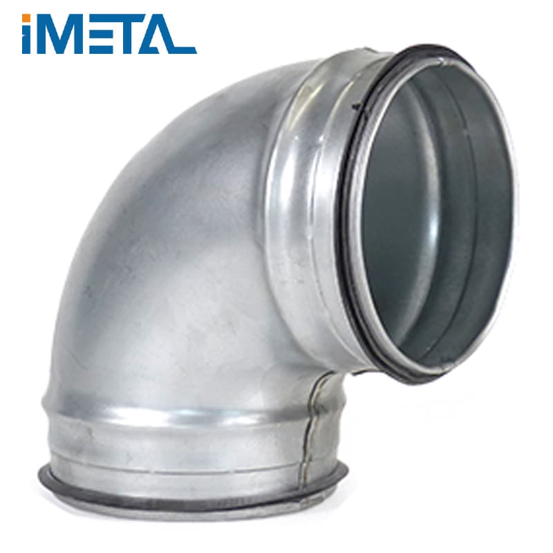 90° Degree Bend Connector Ventilation Dryer Vent Pipe Fitting Adapter