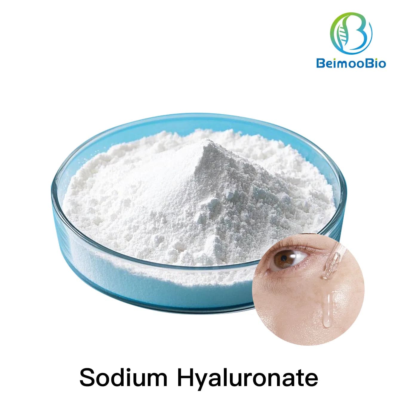 Wholesale in Bulk Cosmetic Grade Hyaluronic Acid Raw Material Sodium Hyaluronate Skin Care Hyaluronic Acid Powder