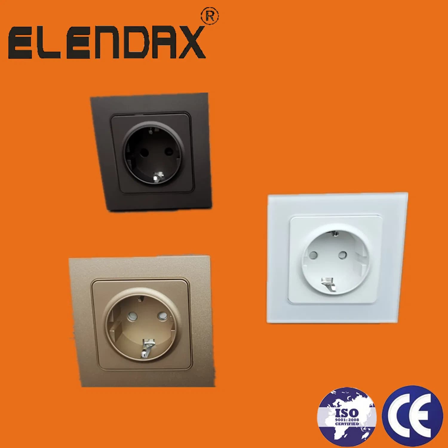 Elendax Plastic Wall Socket-Outlet Products for Kitchen Poer or Home-Appliance