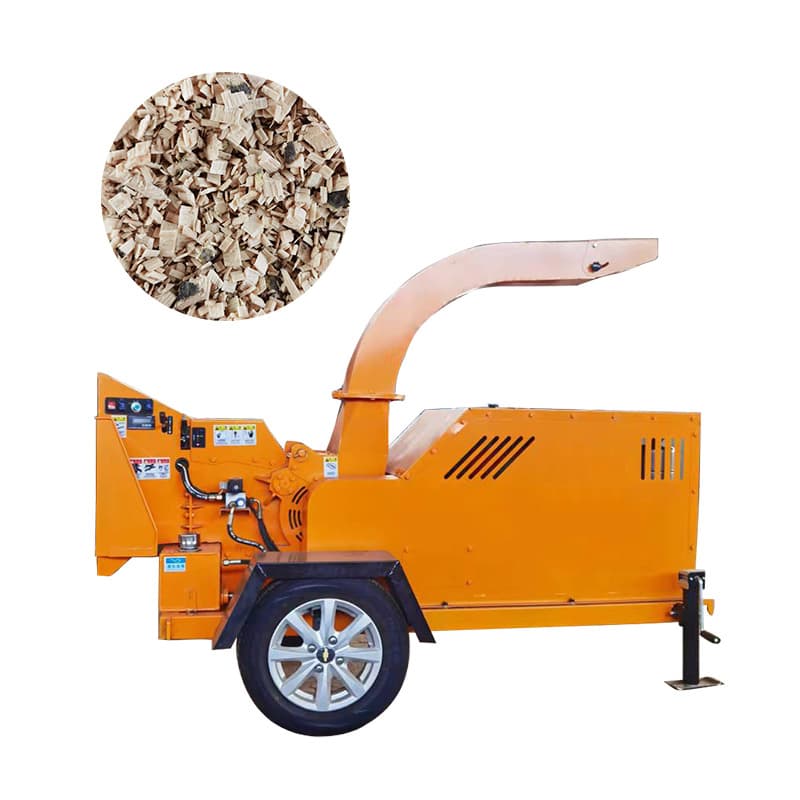 Forestry Heavy Duty Industrial Wood Chipper Shredder Chipping Machine Shredder Drum