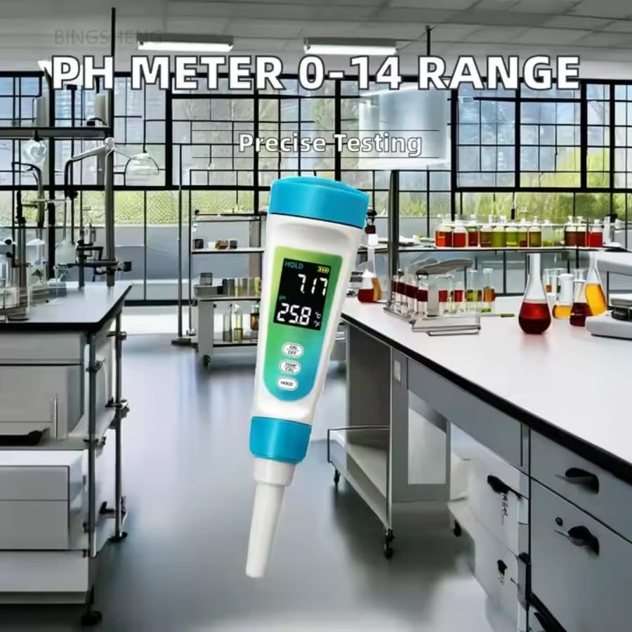 Food Quality Testing Meter for Precise Cheese pH Level Measurement