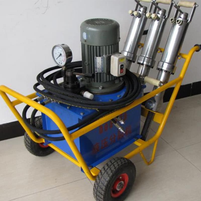 High Power Hydraulic Rock Splitter with Strong Breaking Force
