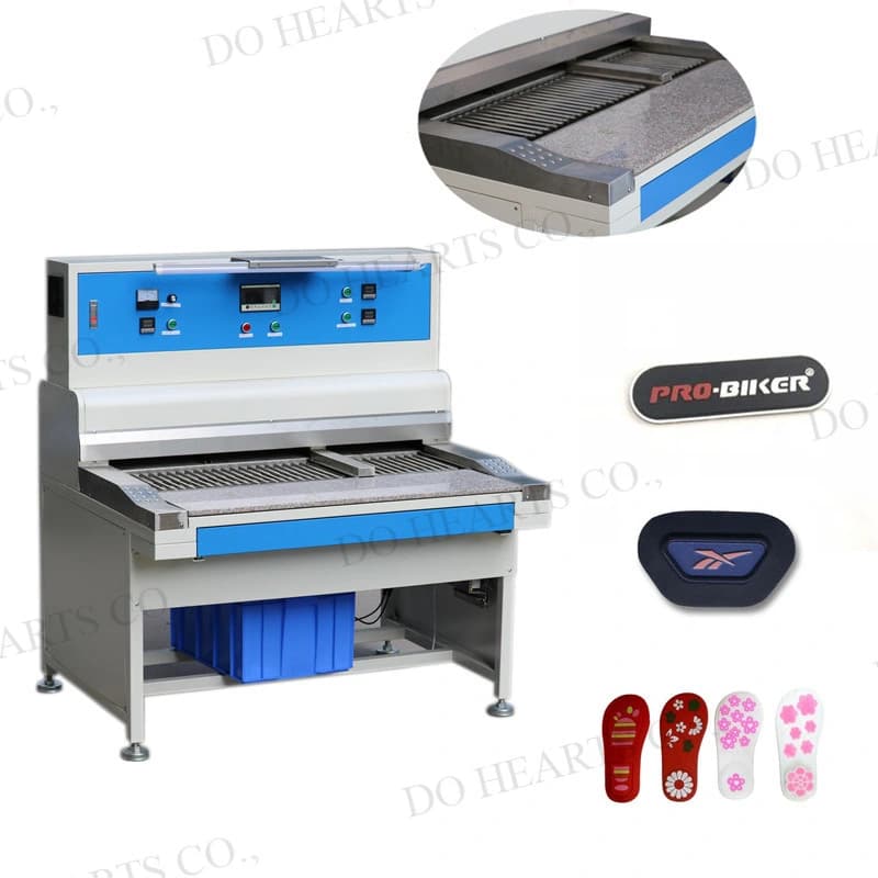 Automatic PVC Rubber Shoe Sole Making Equipment Oven Baking Machine