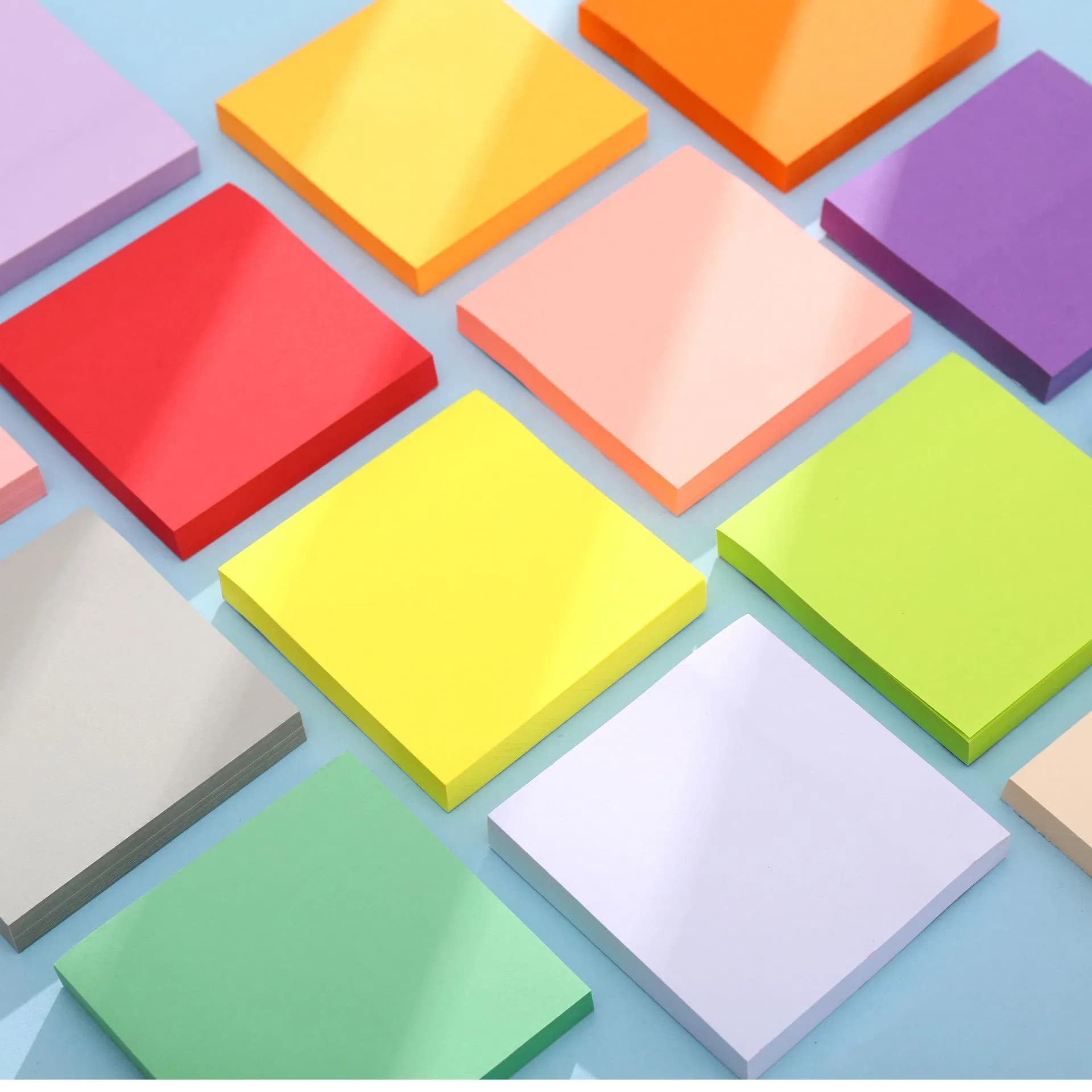 Classic Multi-Color Optional Convenience Notepad for Office Supply and School Supplies Sticky Note