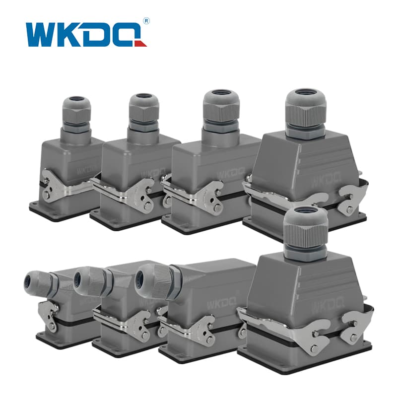 IP65 Heavy Duty Screw Connector Male Female Plug Socket Connector