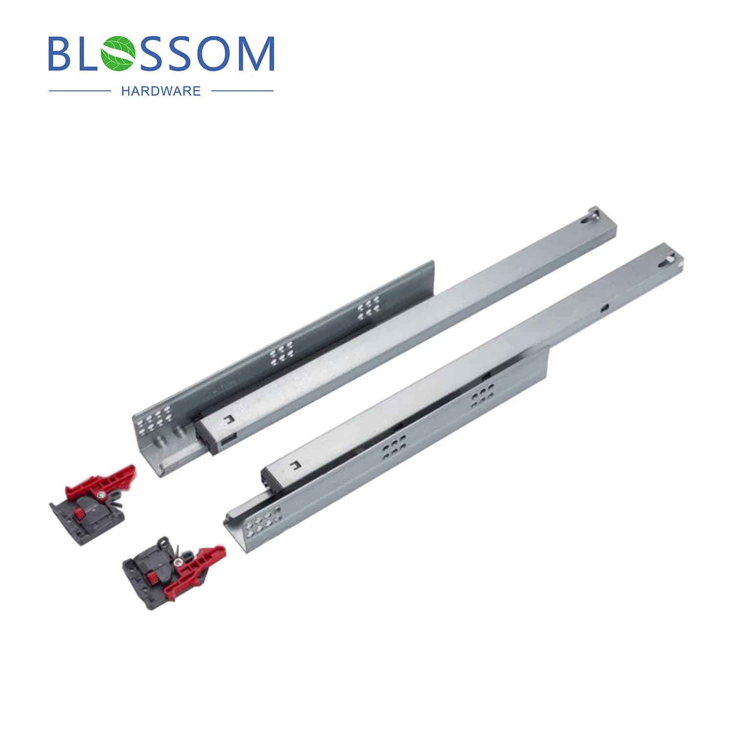 Furniture Slideway Galvanize Hardware Heavy Duty Drawer Runners Drawer Undermount Slide