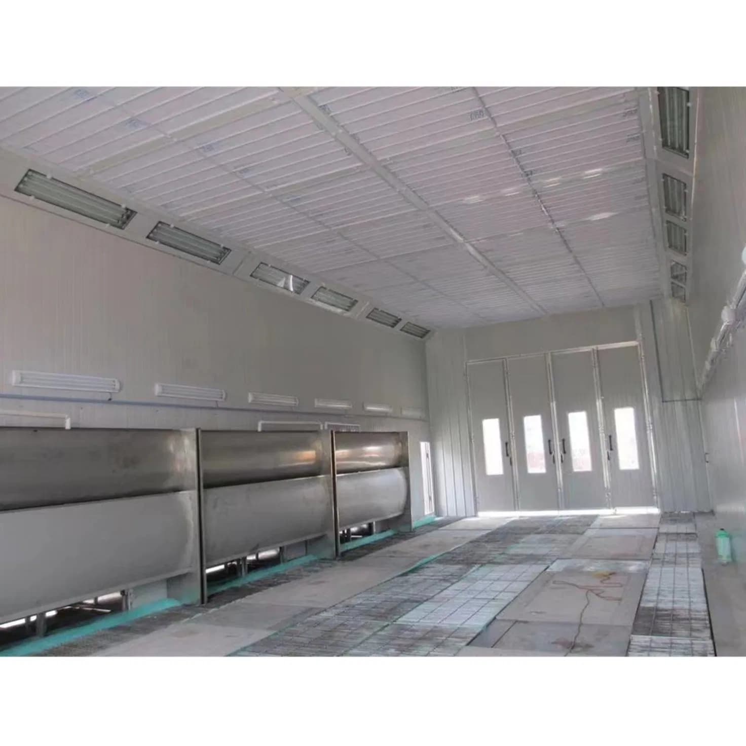 CE Certificated Water Full Type Wooden Door Painting Camera Drying Baking Room Furniture Spray Paint Booth