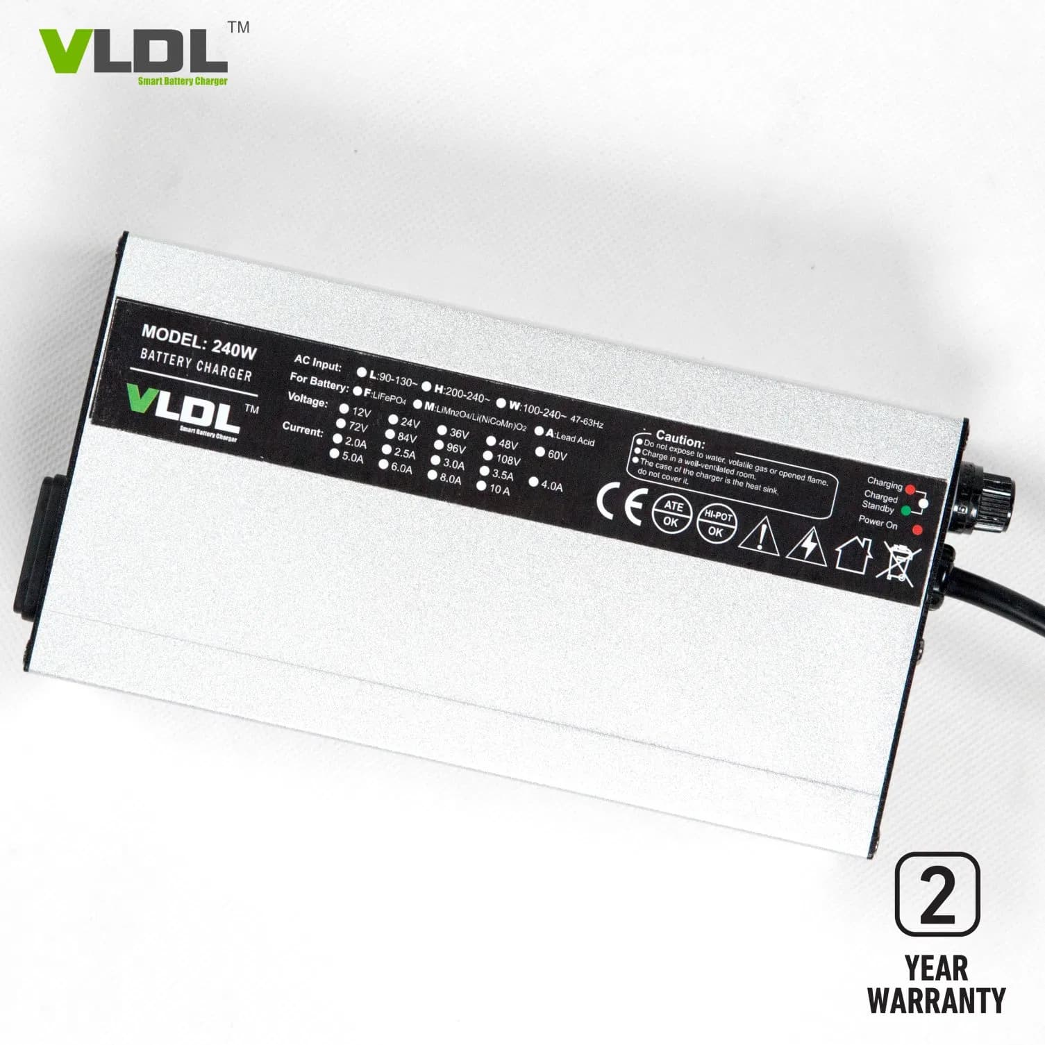 Automatic Charger 36V 42V 5A Lithium Battery Charger for Electric Golfcarts