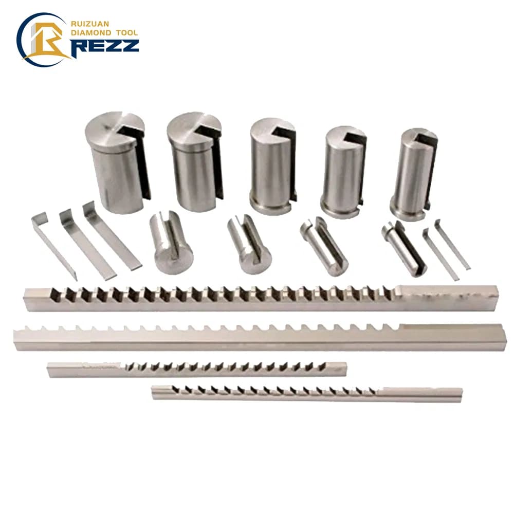 HSS Round Involute Keyway Push Circular Broaches Push Broaching Tool Pull Broach Tools Special-Shaped Hole Broaching Tools