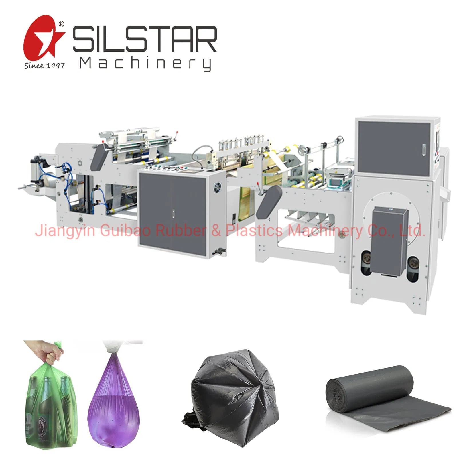 Star Seal Garbage Bag Making Machine Automatic Plastic Bag Making Machine