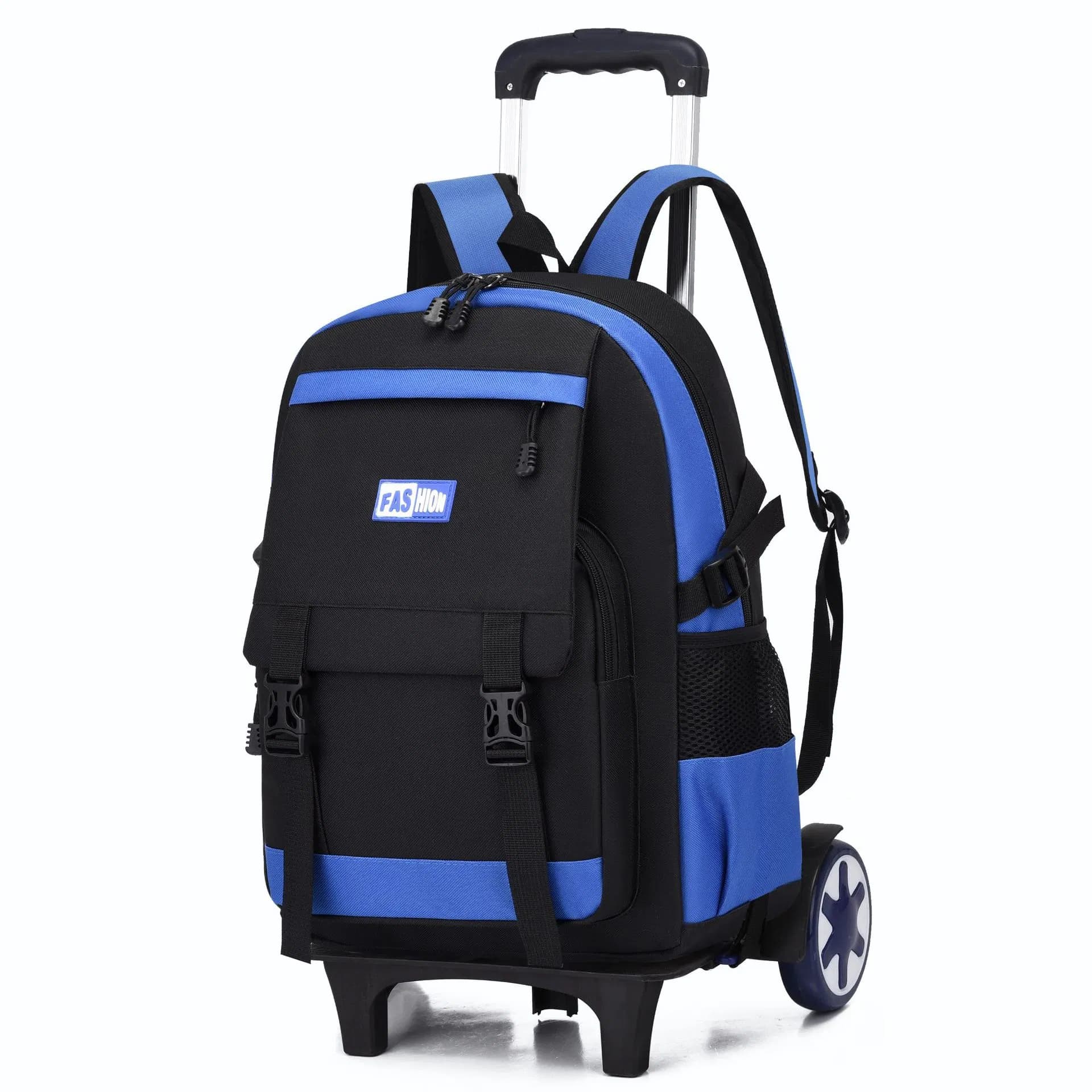 OEM School Backpacks Removable Trolley Stylish Student School Backpack Bag