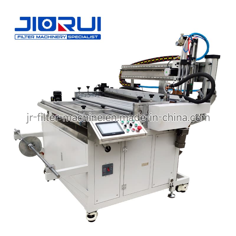 Automatic Mesh Cutting, Rolling and Welding Machine Heavy Duty Air Filter Making Machine