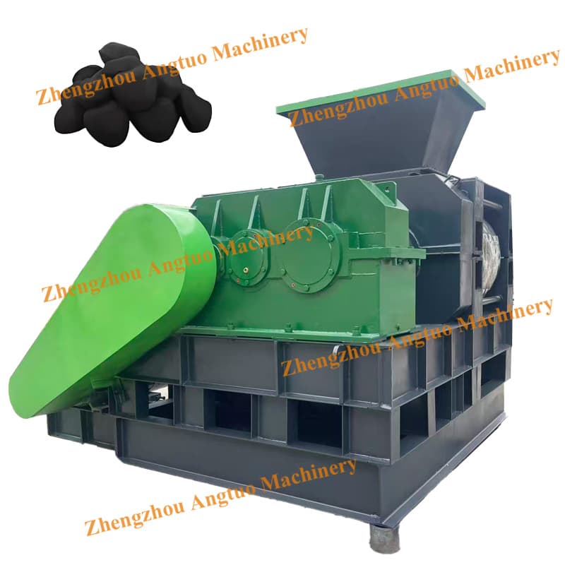 Automatic Briquette Press Mill Charcoal Extruder Machine Wood Charcoal Making Machine
