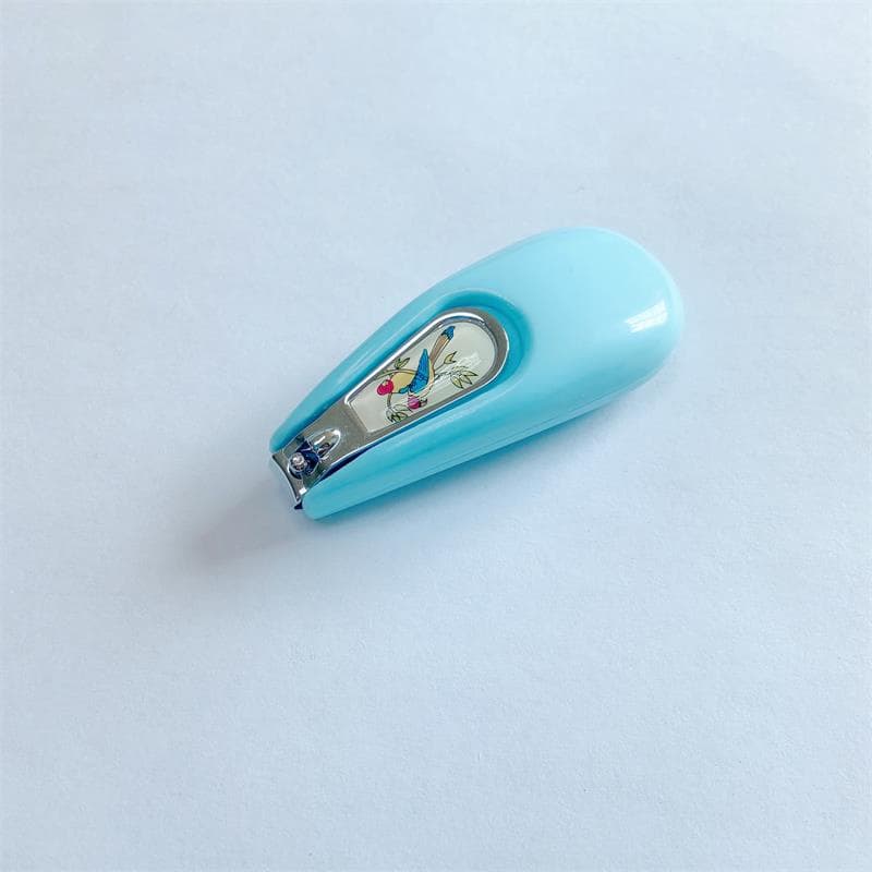Factory Direct Price Carbon Steel Baby Nail Clipper with Catcher and Laser File