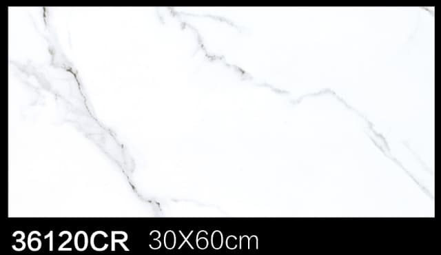 Interior Ceramics Wall Tiles 300*600 mm Nature Style High Glossy Marble Look Bathroom Tiles