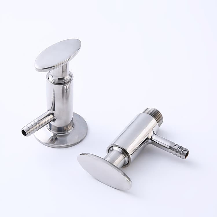 Deyi High Quality Nice Price Hygienic Tri-Clamp Stainless Steel 304/316L Aseptic K25.4/K50.5 Sample Valve