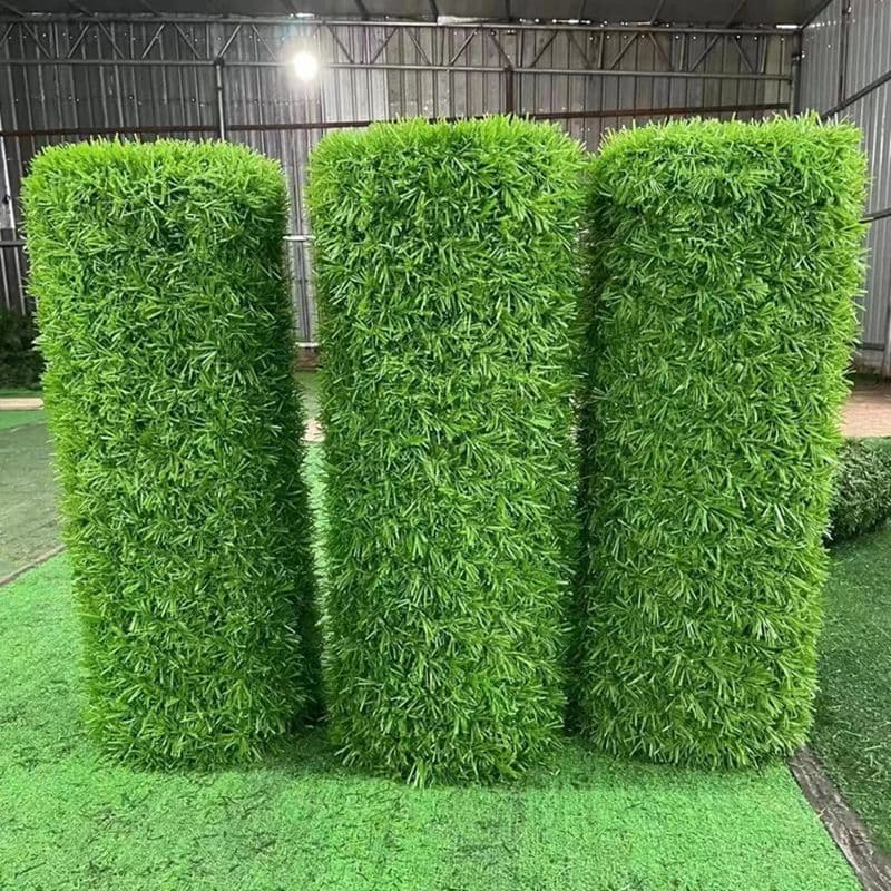 Waterproof Outdoor 1*10m Artificial Grass Fence in Plastic Wire PVC for Garden Wall Decotate