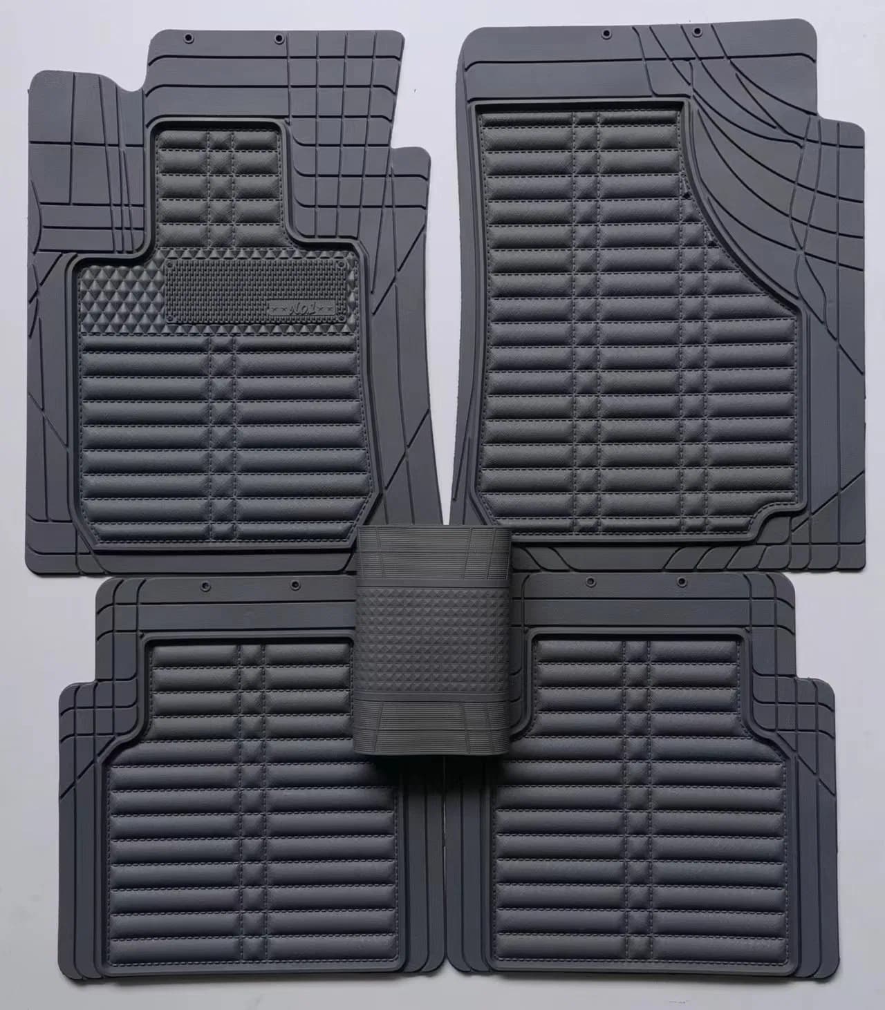 5 PCS Universal Luxury 3D Waterproof PVC Car Mats Decorative Floor Mat