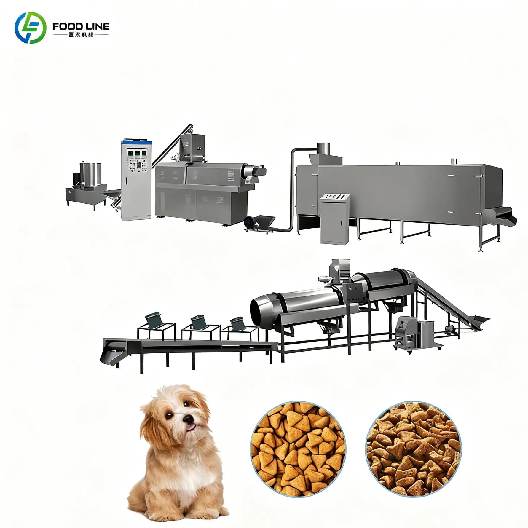 Fully Automatic Pet Food Production Line Dog Pet Fish Food Particle Quantitative Tea Filling and Packaging Production Line