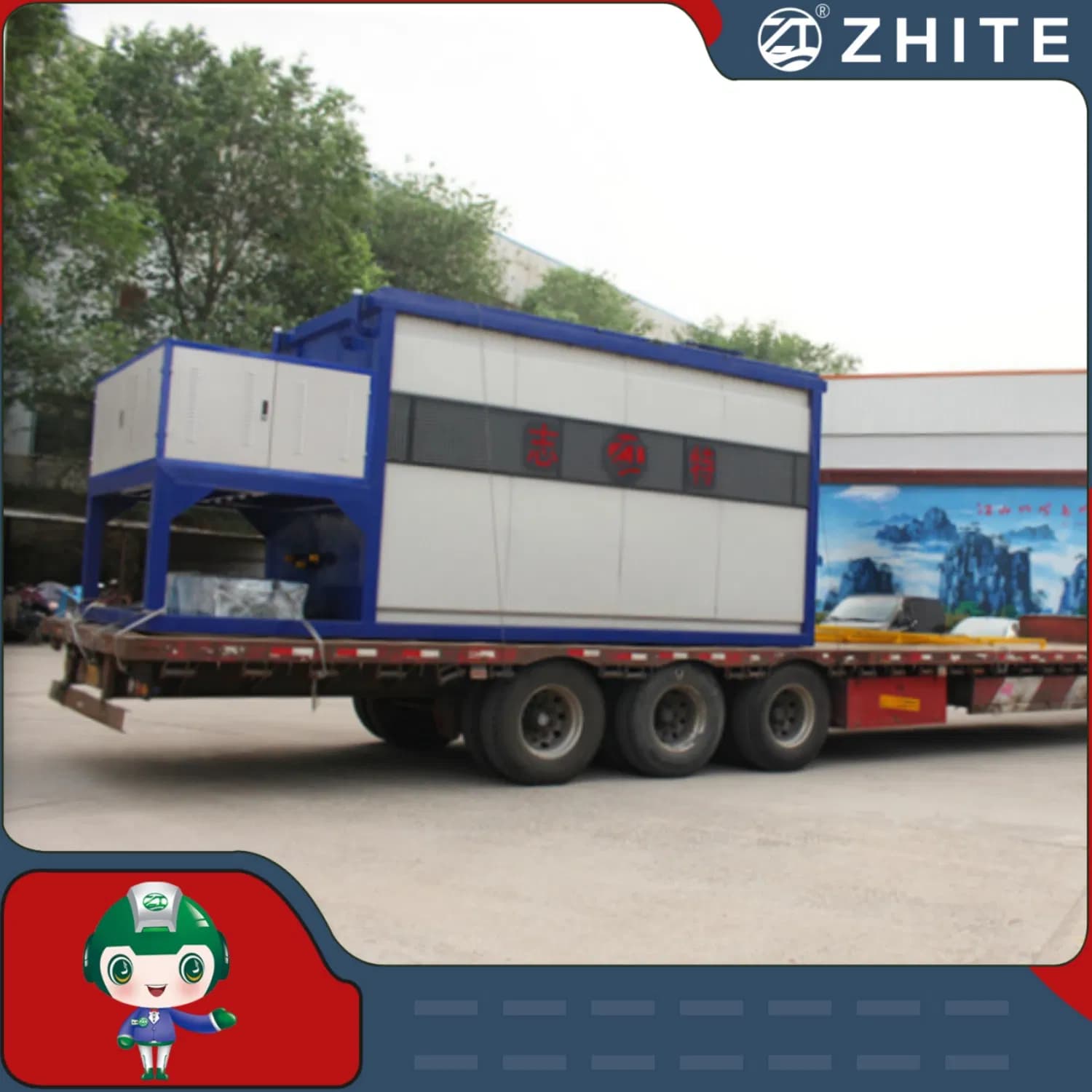 Electric Compost Organic Waste Converter Biogas Digester Plant