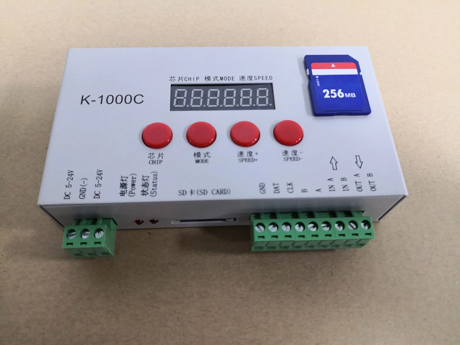 Smart 5-24V 2048pixles Programable K-1000c LED Matrix Controller