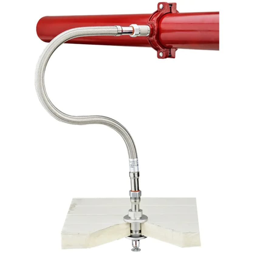 Fluid FM UL Fire Protection System Fire Sprinkler System Fire Fighting Pipes Fittings Braided Hose