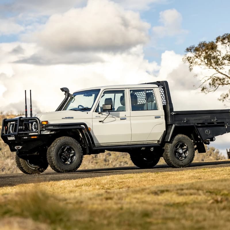 Ubox910 Custom Build and Manufactured Aluminum Black Powder Pickup Truck Ute Tray