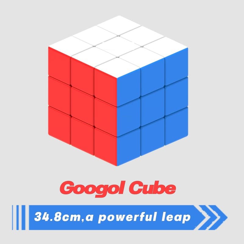 Hot Sales 3X3X3 Magic Cube Puzzle Toy 3D Googol 34.8cm Large Size Funny Cubing Educational Toys for Kids