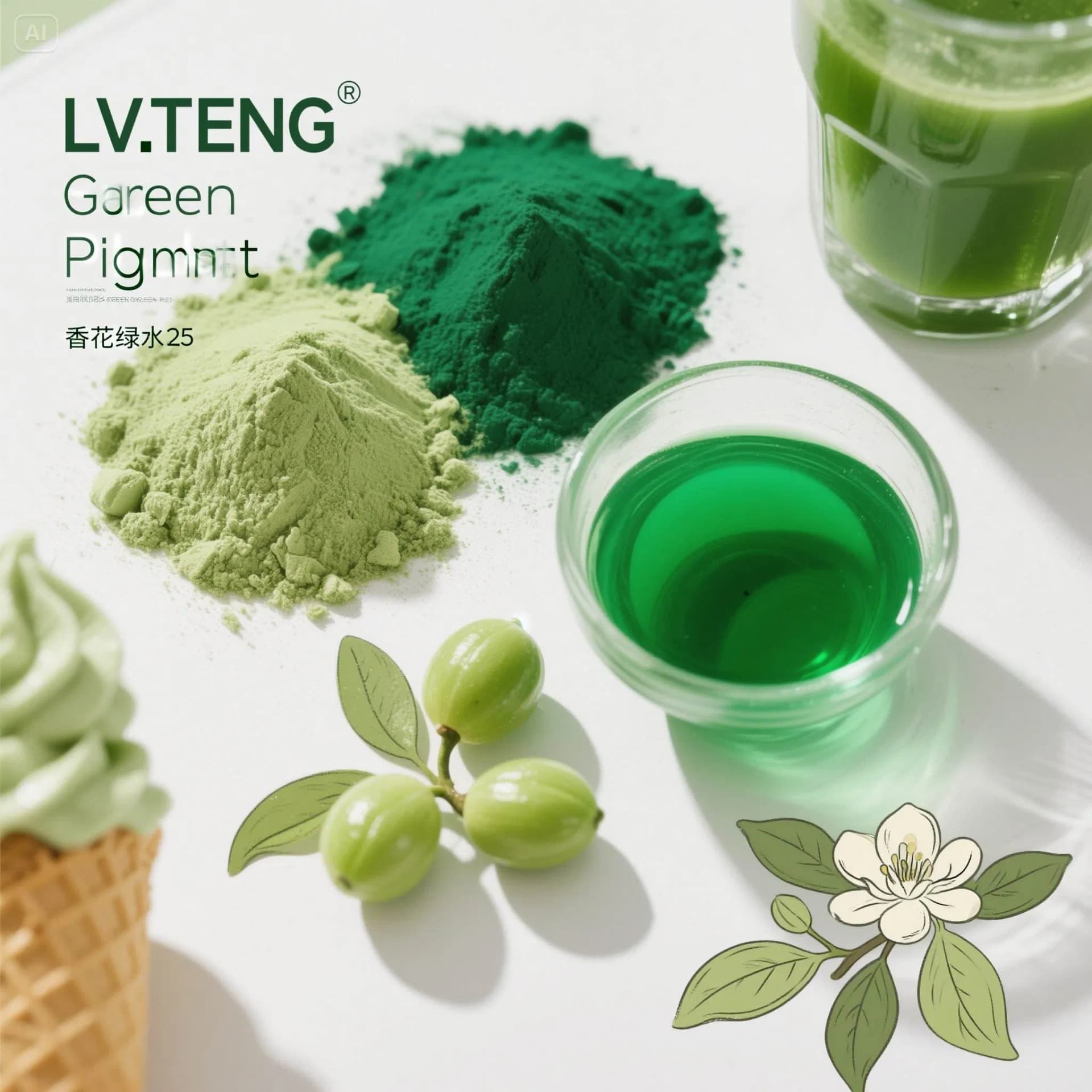 Natural Pigment Powders and Fruit and Vegetable Powders Are Used in Food