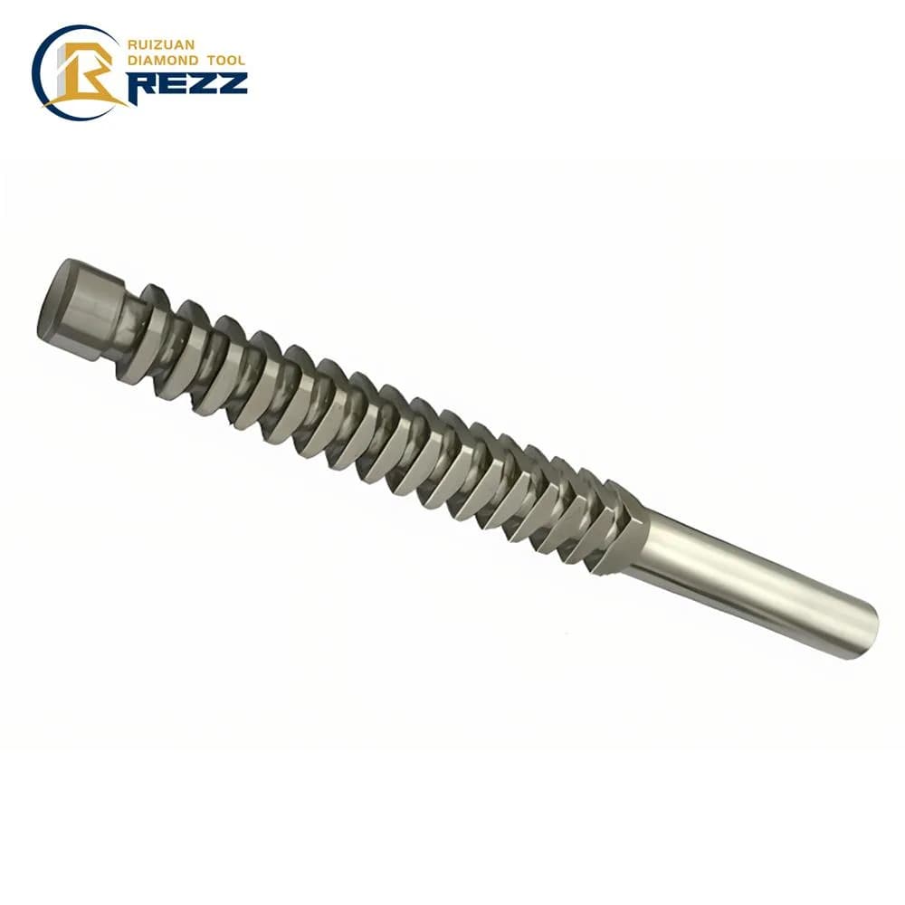Ruizuan OEM/ODM Tools HSS Broach Cutter Square Push Broach High Speed Steel Broaching Cutting Tools