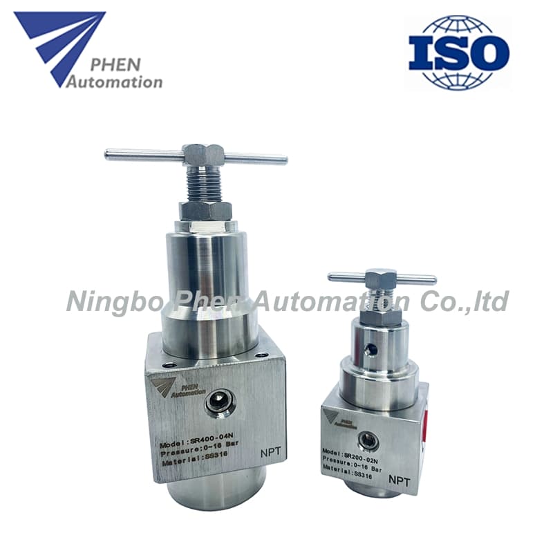 Custom-Built Precision Pneumatic Regulator From Stainless Steel for Optimal Performance