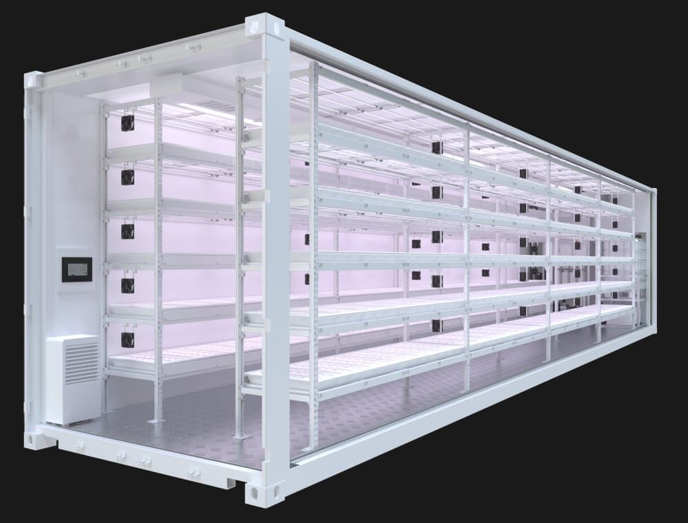 Customized Shipping Container Farm Container Plant Factory Hydroponic Farm Vertical Farming