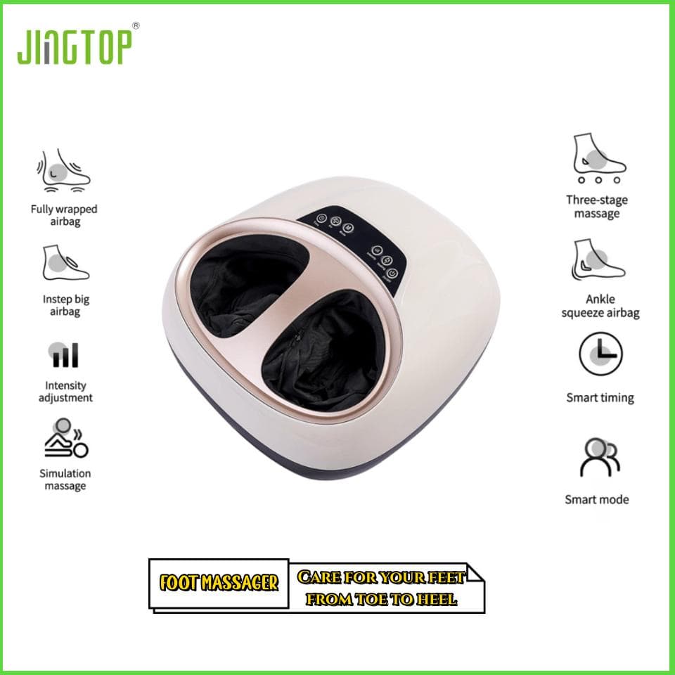 Air Compression Foot Massager Vibrating and Heating Function Massager for Feet
