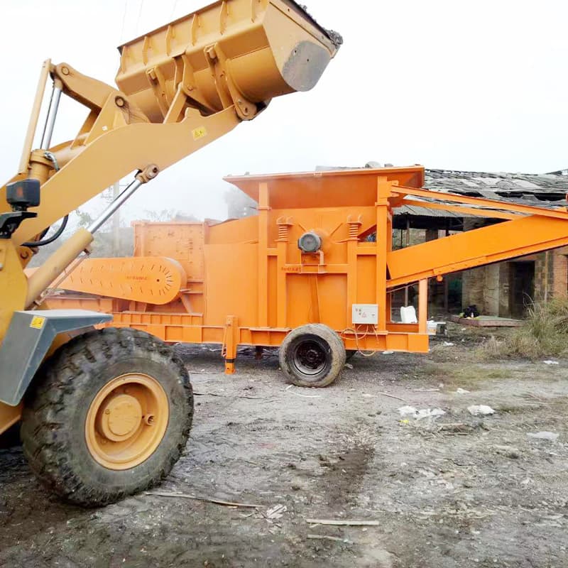Intelligent Hydraulic Drive Mobile Jaw Cone Crusher for Hard Rock Mining Application