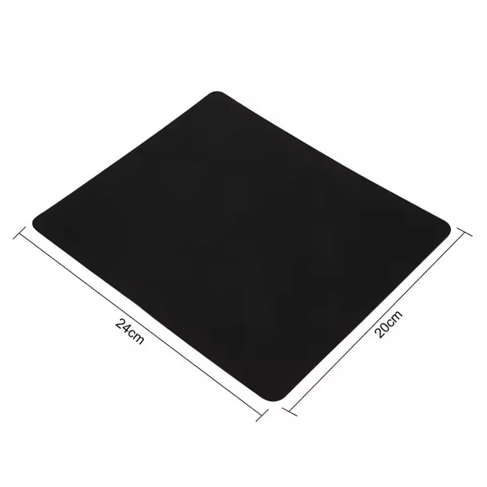 Classic Black Mouse Pads 48X40 Custom Anti Slip Blank Fabric Non Smell Mouse Mat