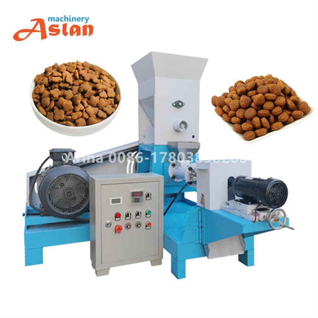 High Capacity Cat Fish Dog Food Pellet Maker Pet Feed Extruding Machine