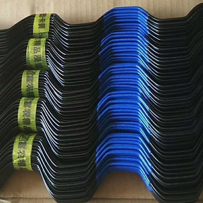 Greenhouse Plastic Coating Galvanized Wiggle Wire Zigzag Wire Film Keep Wire