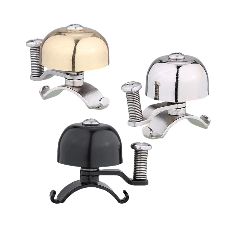 Rubber Belt Bicycle Bells, Scooter Bell, Loud Mountain Bike, Mountain Road Bicycle Bell, Folding Compact Bicycle Handlebar Alarm