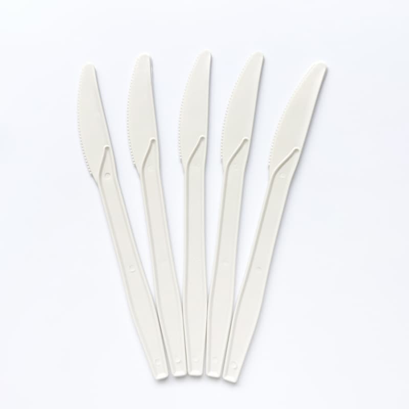 Biodegradable Plastic Knife and Fork Set for Sustainable Dining