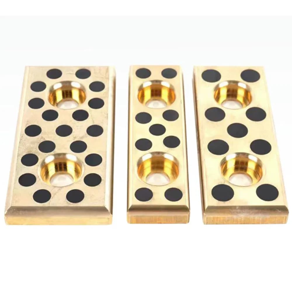 Oil Free Copper Alloy Wear Plate Oilless Bronze Graphite Wear Plates