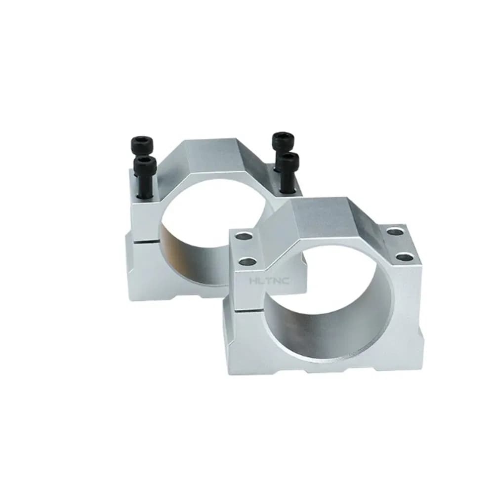 CNC Aluminum Spindle Clamp Motor Holder Mount Bracket