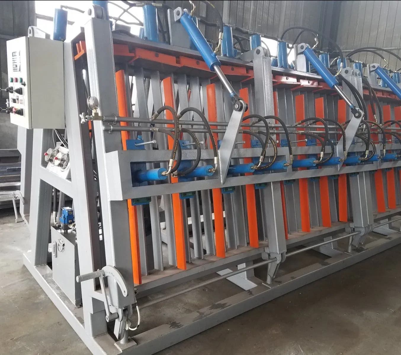 Segmental Double-Side Hydraulic Panel Joining Machine