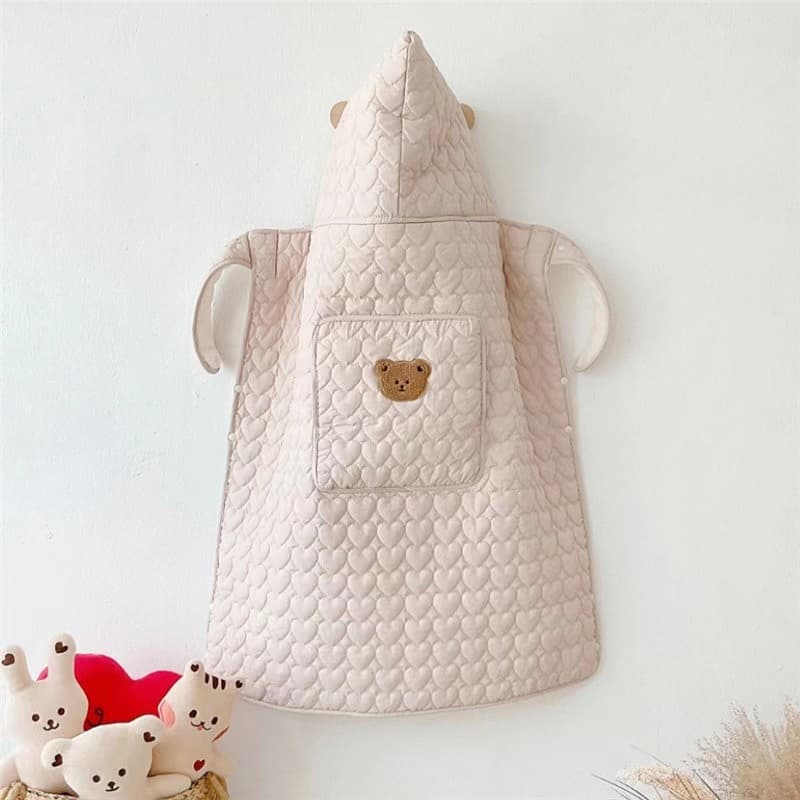 Cute Cartoon Quilted Baby Bunting Bag Multi-Scene Warm Infant Swaddle Sack Baby Bunting Bag