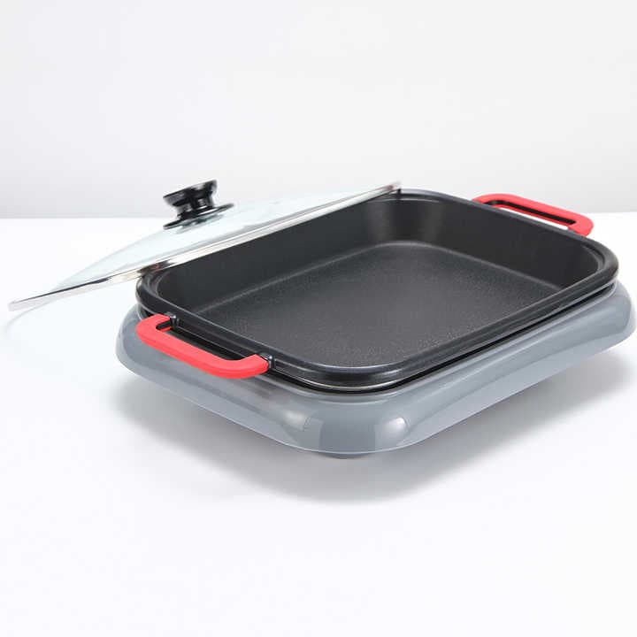 Barbecue Luggage Kitchen Appliance Mini Stainless Steel Indoor Electric Hot Pot Cooking Pot