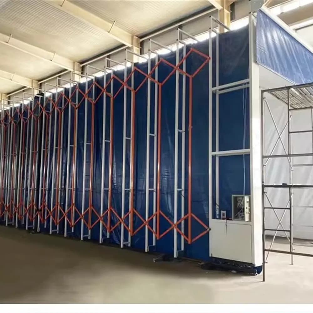 Factory Custom Retractable Mobile Auto Spray Painting Booth