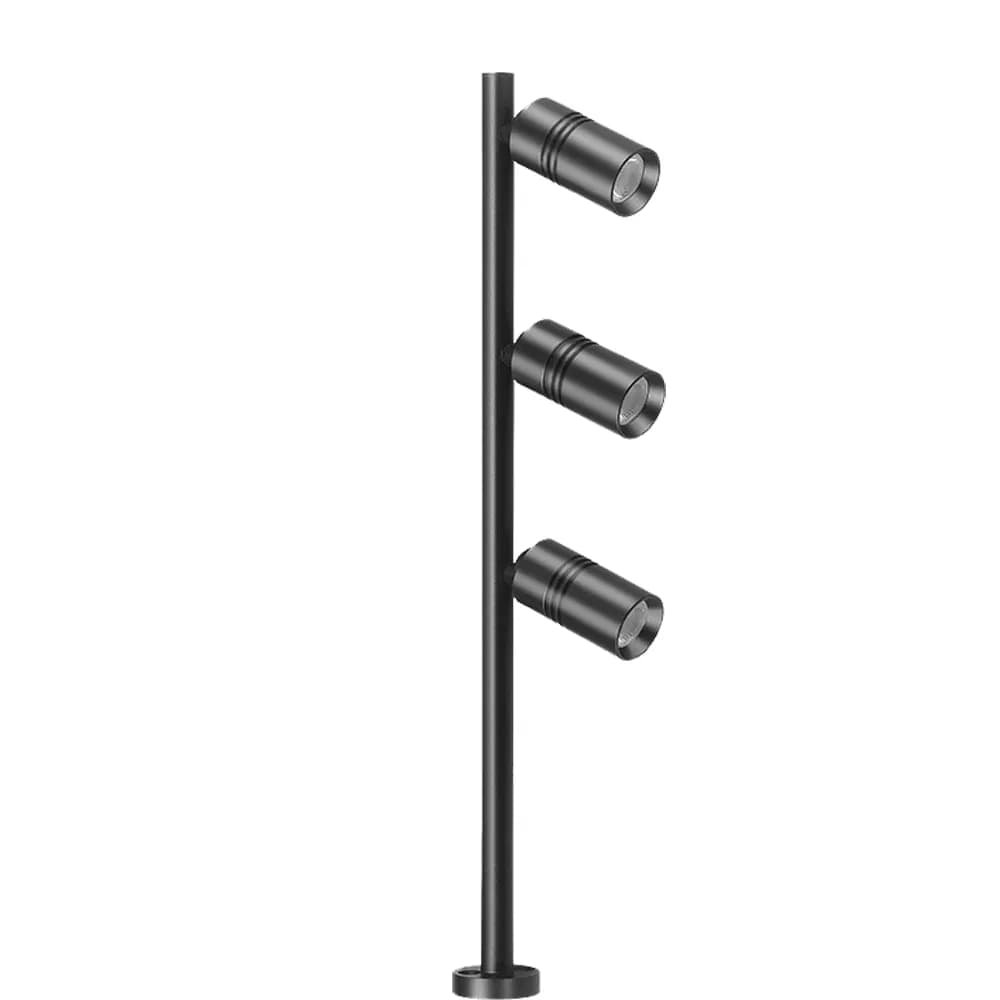 3*1W Head Adjustable LED Arm Light Fixture for Display Shelves