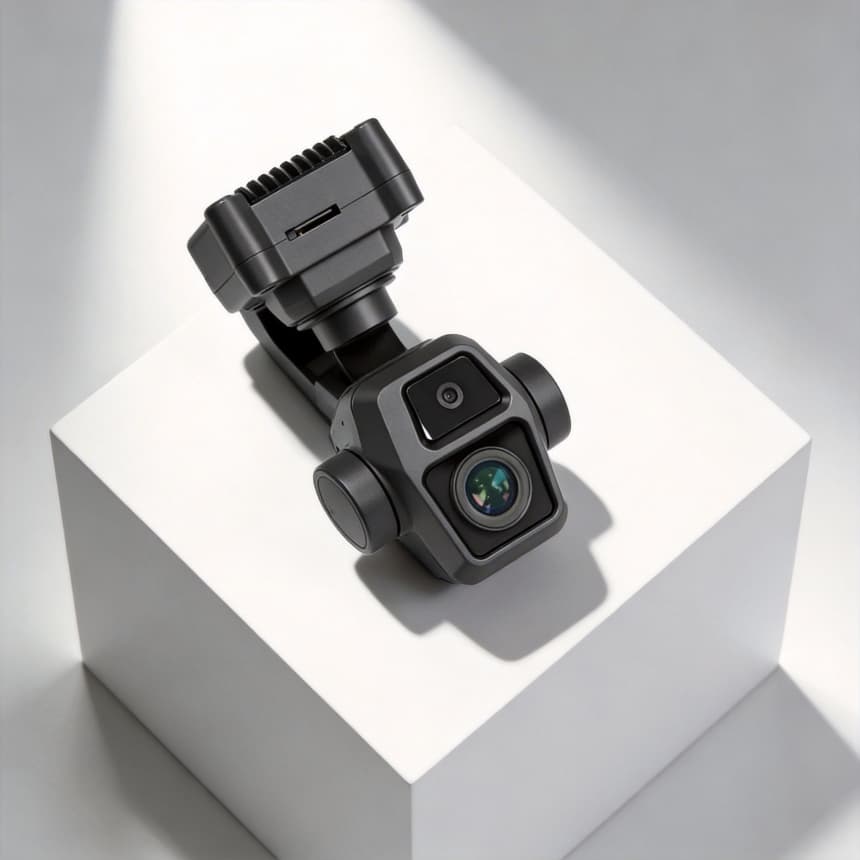 Self-Developed Compact Adaptable Full-Color Night Vision Drone Pod